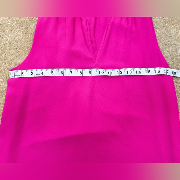 Naked Zebra Hot Pink Sleeveless Mock Neck Camisole - Picture 6 of 9